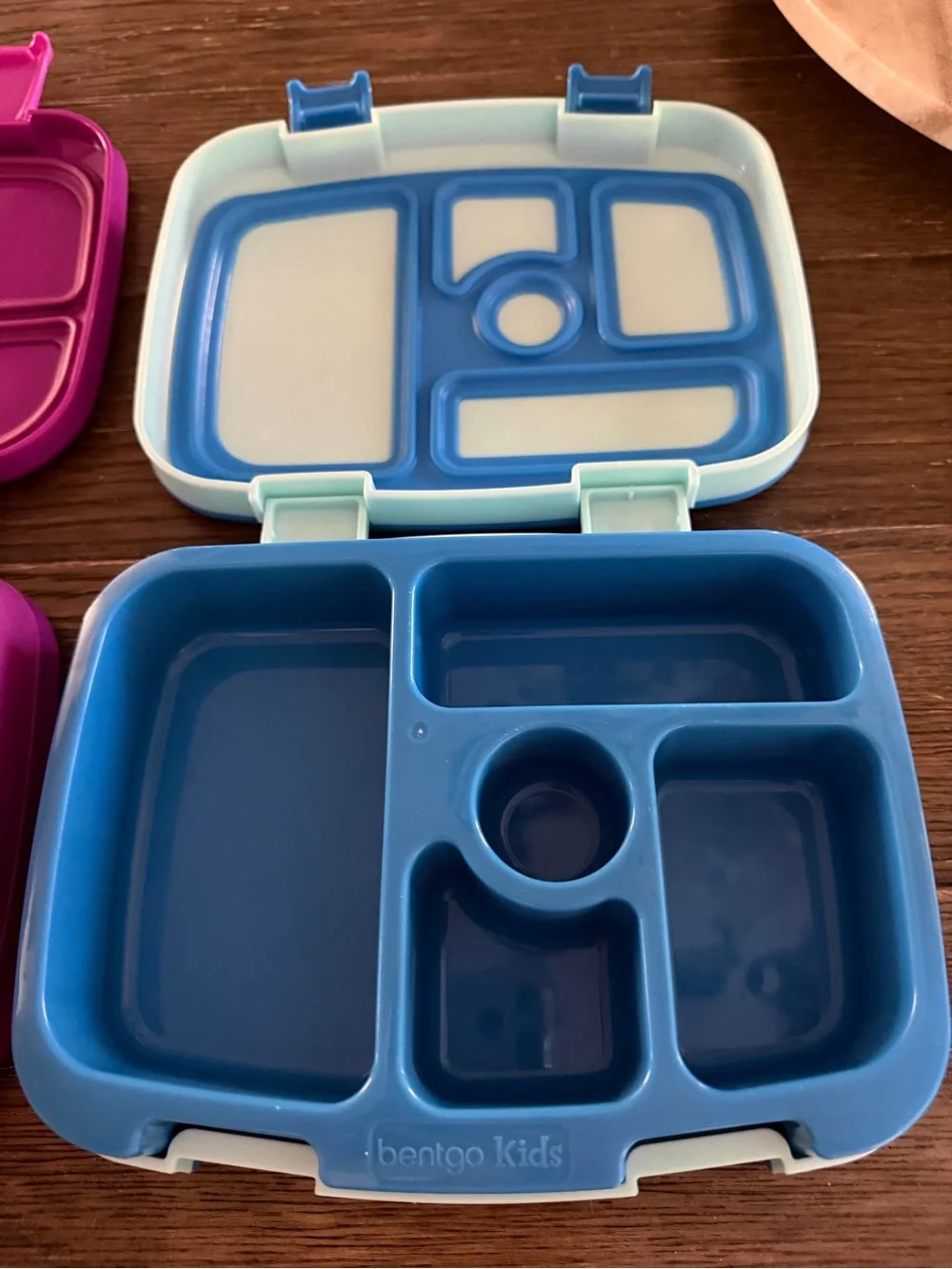 Bentgo Kids Lunch Boxes - Purple & Blue